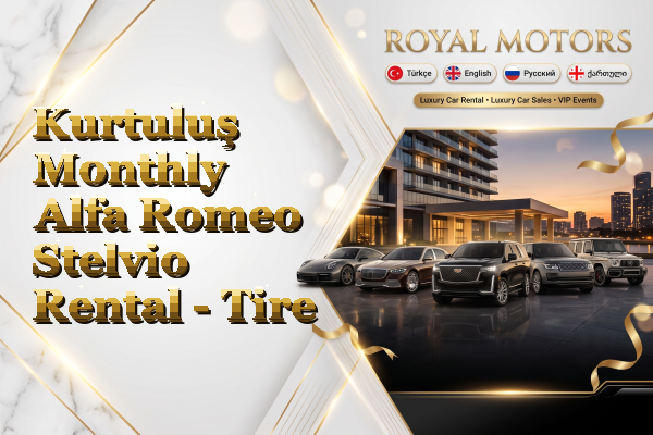 Kurtuluş Monthly Alfa Romeo Stelvio Rental - Tire
