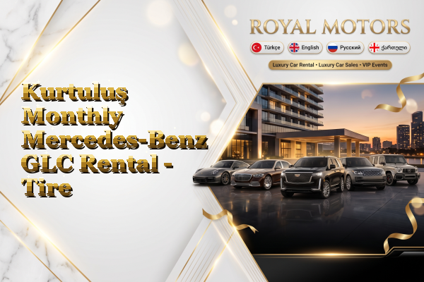 Kurtuluş Monthly Mercedes-Benz GLC Rental - Tire