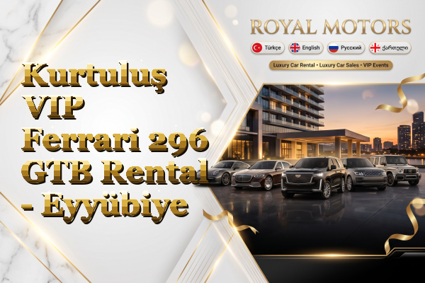 Kurtuluş VIP Ferrari 296 GTB Rental - Eyyübiye