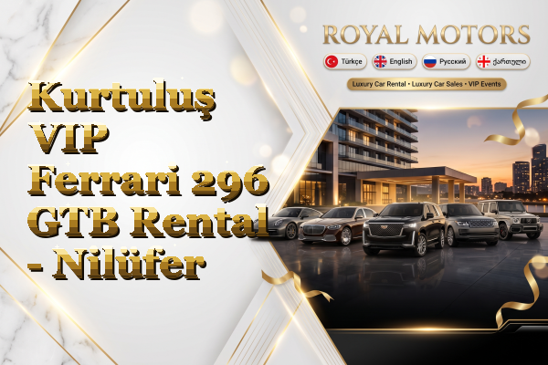 Kurtuluş VIP Ferrari 296 GTB Rental - Nilüfer