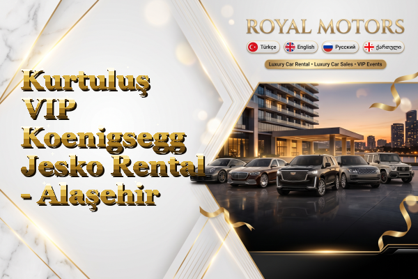Kurtuluş VIP Koenigsegg Jesko Rental - Alaşehir