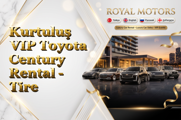 Kurtuluş VIP Toyota Century Rental - Tire