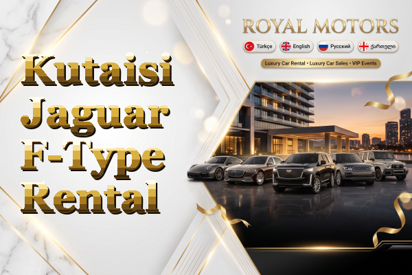 Kutaisi Jaguar F-Type Rental
