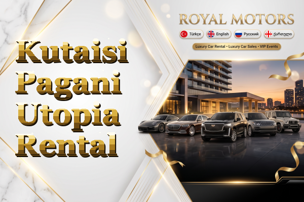 Kutaisi Pagani Utopia Rental