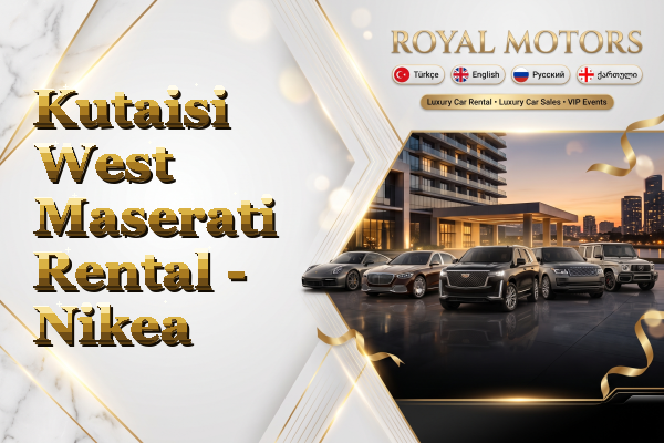 Kutaisi West Maserati Rental - Nikea