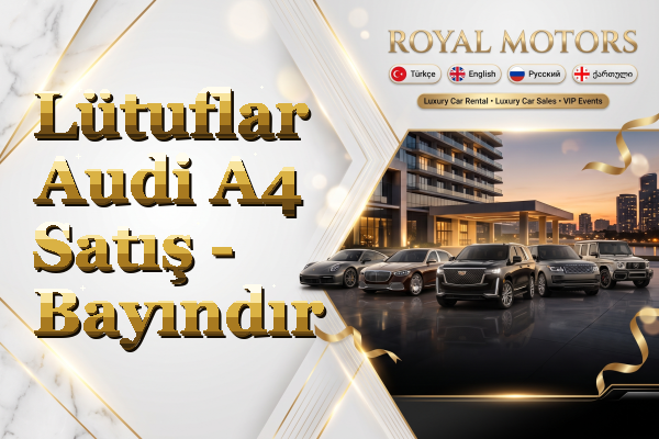 Lütuflar Audi A4 Satış - Bayındır