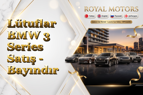 Lütuflar BMW 3 Series Satış - Bayındır
