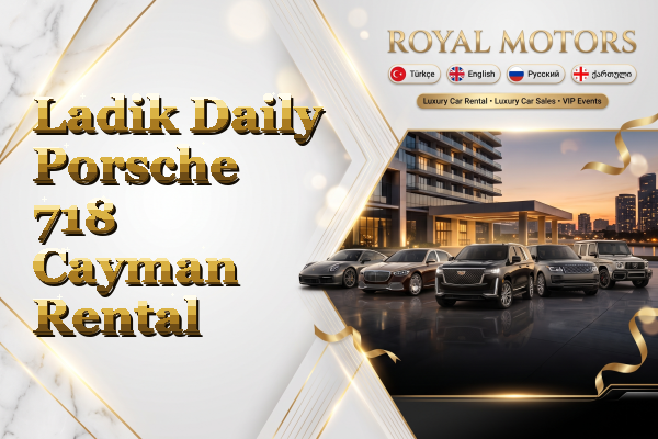 Ladik Daily Porsche 718 Cayman Rental