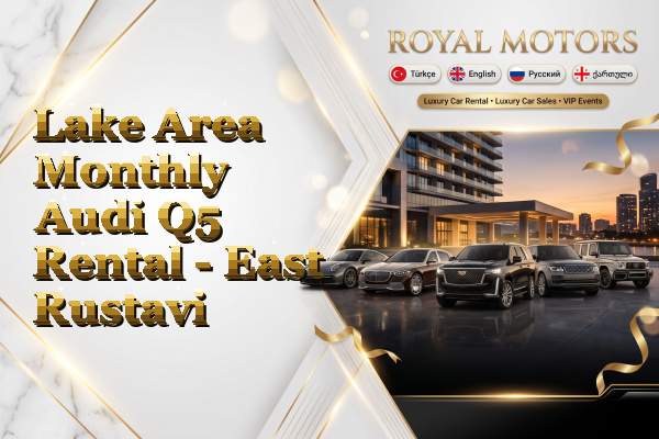 Lake Area Monthly Audi Q5 Rental - East Rustavi