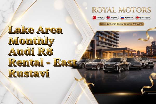 Lake Area Monthly Audi R8 Rental - East Rustavi