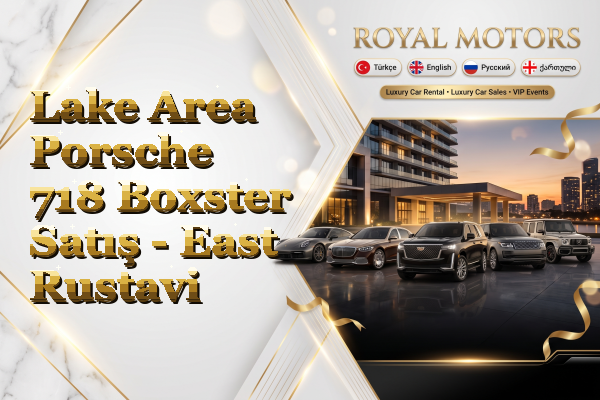 Lake Area Porsche 718 Boxster Satış - East Rustavi