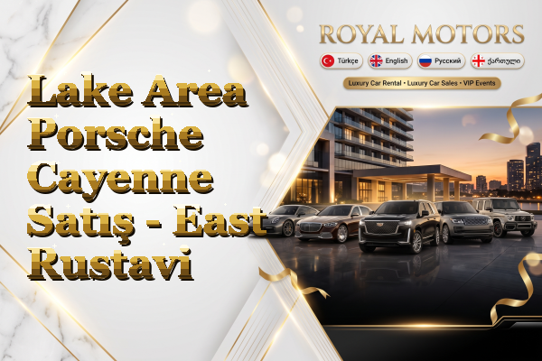 Lake Area Porsche Cayenne Satış - East Rustavi
