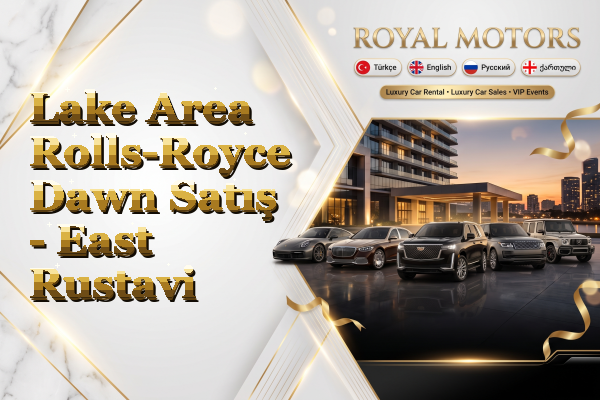 Lake Area Rolls-Royce Dawn Satış - East Rustavi