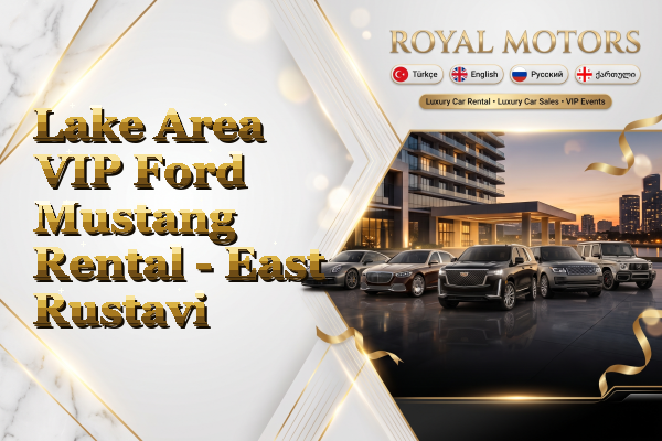 Lake Area VIP Ford Mustang Rental - East Rustavi