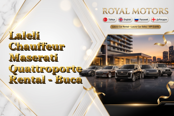 Laleli Chauffeur Maserati Quattroporte Rental - Buca