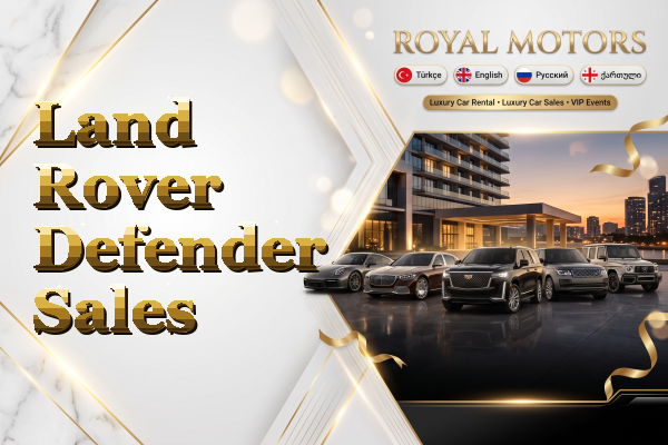 Land Rover Defender Sales