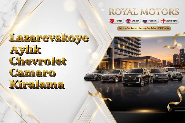Lazarevskoye Aylık Chevrolet Camaro Kiralama