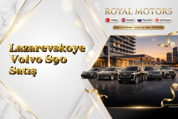 Lazarevskoye Volvo S90 Satış