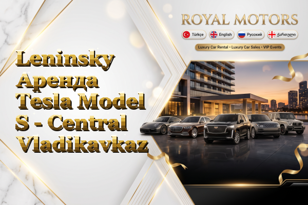 Leninsky Аренда Tesla Model S - Central Vladikavkaz