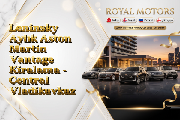 Leninsky Aylık Aston Martin Vantage Kiralama - Central Vladikavkaz
