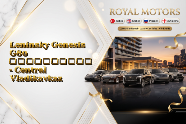 Leninsky Genesis G80 გაქირავება - Central Vladikavkaz