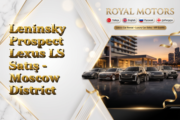 Leninsky Prospect Lexus LS Satış - Moscow District