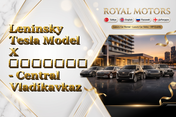 Leninsky Tesla Model X გაყიდვა - Central Vladikavkaz