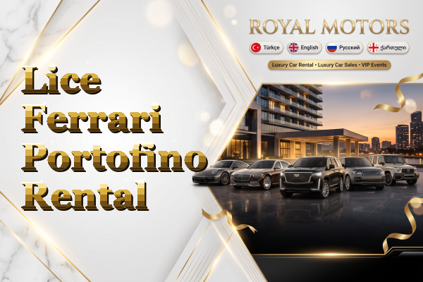 Lice Ferrari Portofino Rental