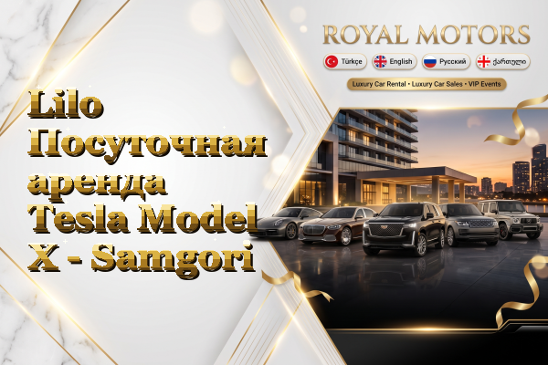 Lilo Посуточная аренда Tesla Model X - Samgori