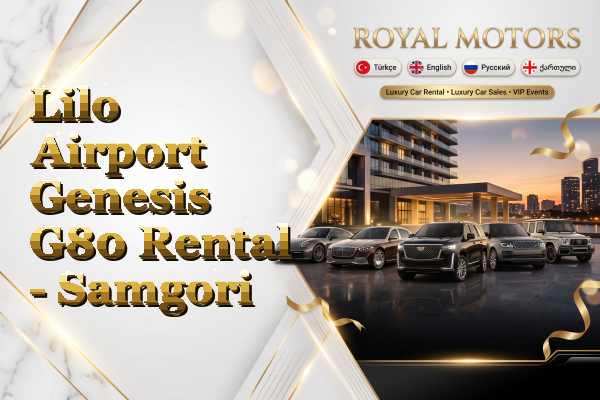 Lilo Airport Genesis G80 Rental - Samgori