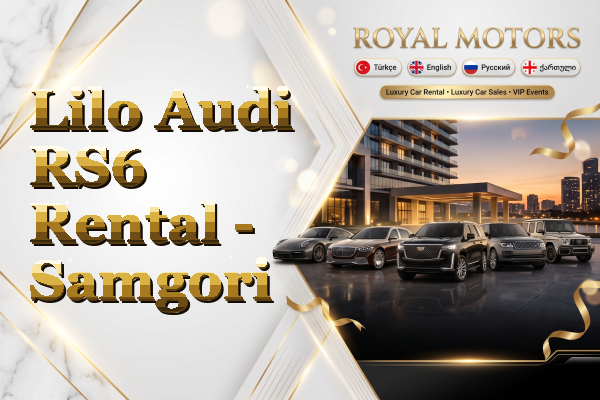 Lilo Audi RS6 Rental - Samgori