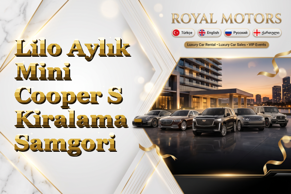 Lilo Aylık Mini Cooper S Kiralama - Samgori