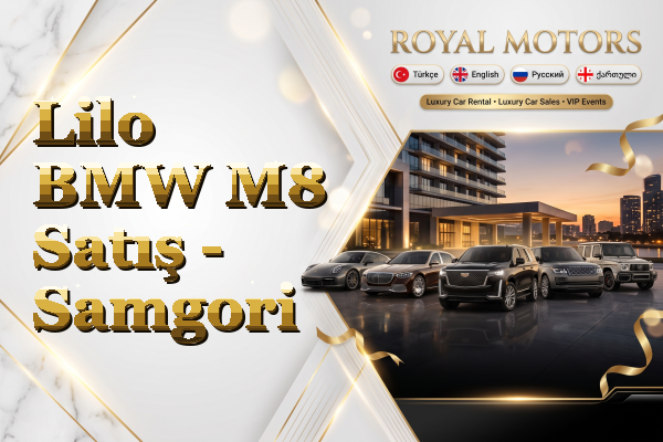 Lilo BMW M8 Satış - Samgori