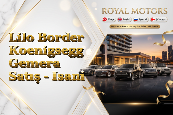 Lilo Border Koenigsegg Gemera Satış - Isani