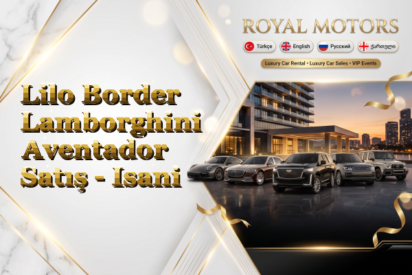 Lilo Border Lamborghini Aventador Satış - Isani