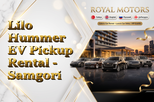 Lilo Hummer EV Pickup Rental - Samgori