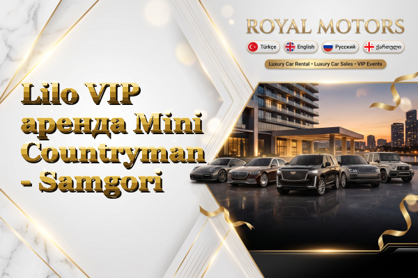 Lilo VIP аренда Mini Countryman - Samgori
