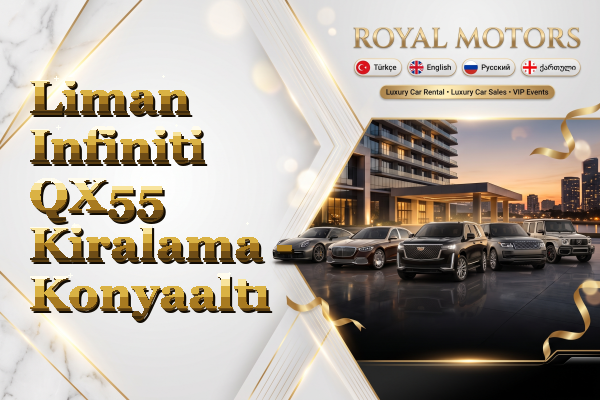 Liman Infiniti QX55 Kiralama - Konyaaltı