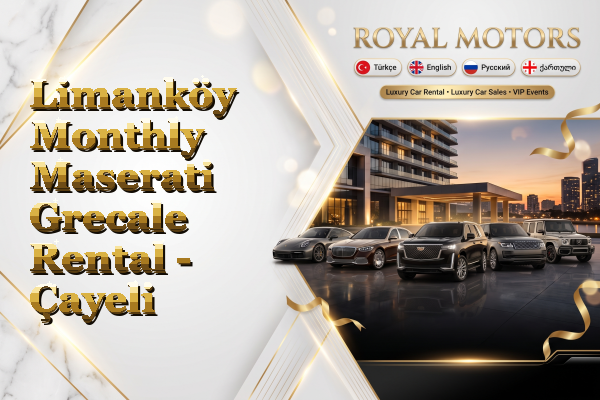 Limanköy Monthly Maserati Grecale Rental - Çayeli