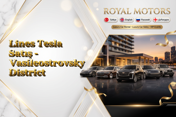 Lines Tesla Satış - Vasileostrovsky District