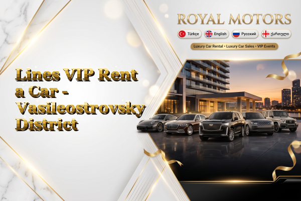 Lines VIP Rent a Car - Vasileostrovsky District