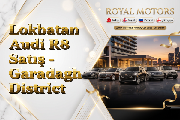 Lokbatan Audi R8 Satış - Garadagh District