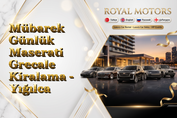 Mübarek Günlük Maserati Grecale Kiralama - Yığılca