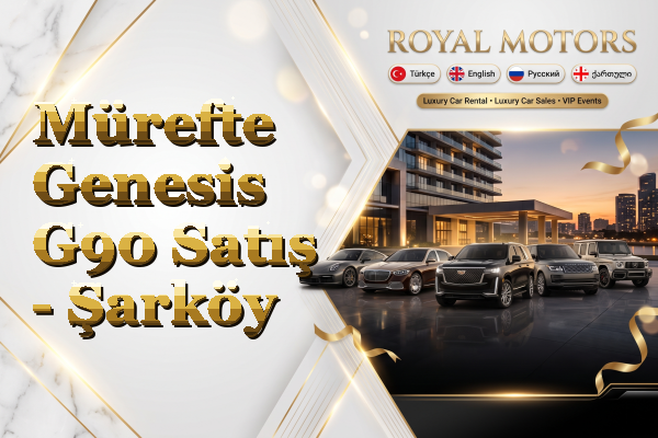 Mürefte Genesis G90 Satış - Şarköy