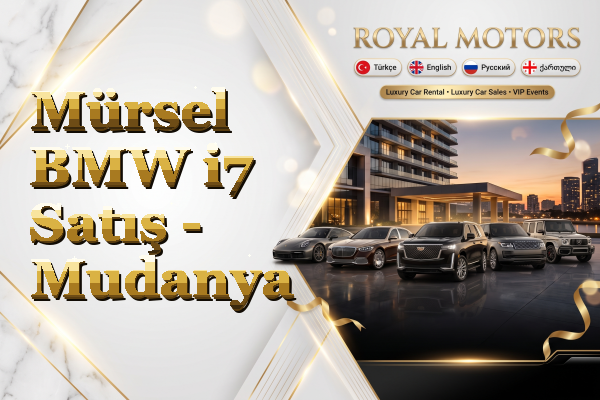Mürsel BMW i7 Satış - Mudanya
