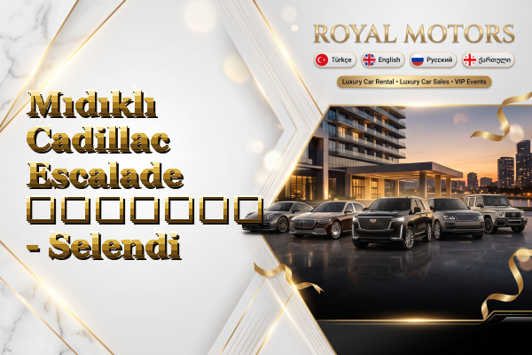 Mıdıklı Cadillac Escalade გაყიდვა - Selendi