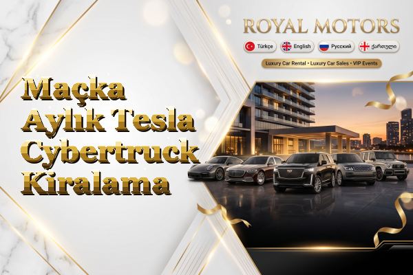Maçka Aylık Tesla Cybertruck Kiralama