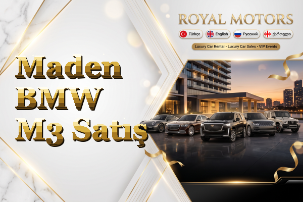 Maden BMW M3 Satış