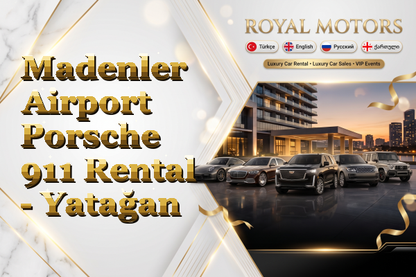 Madenler Airport Porsche 911 Rental - Yatağan