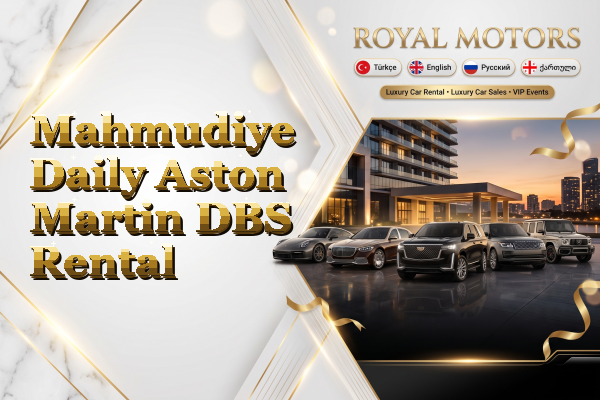 Mahmudiye Daily Aston Martin DBS Rental